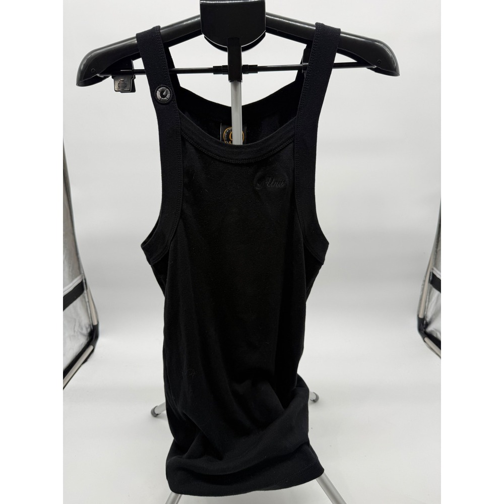 Vintage G-Unit 50 Cent Heavyweight Black Ribbed Tank Top Men's Large Y2K Hip Hop